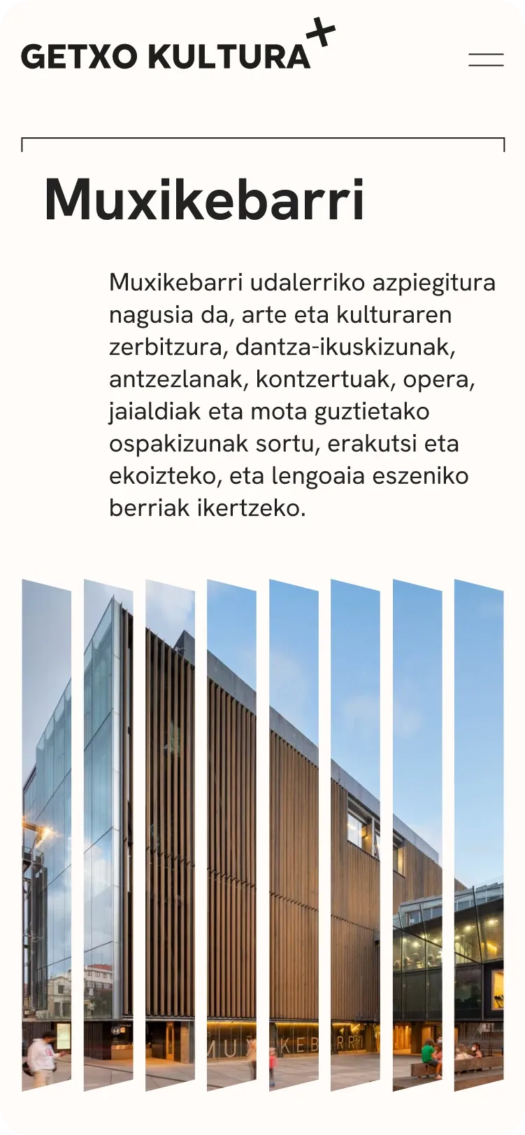 Getxo Kultura mobile