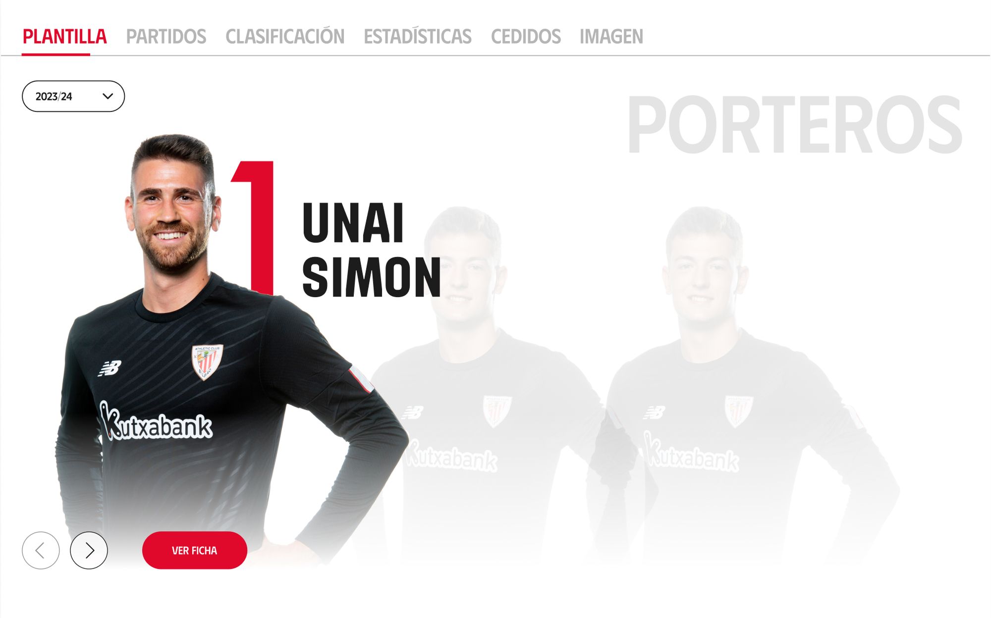 Athletic Club web equipo