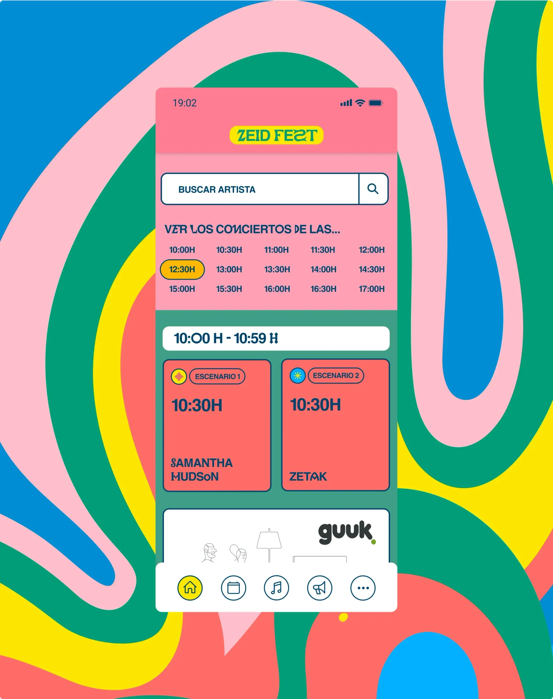 Zeid Fest App horarios