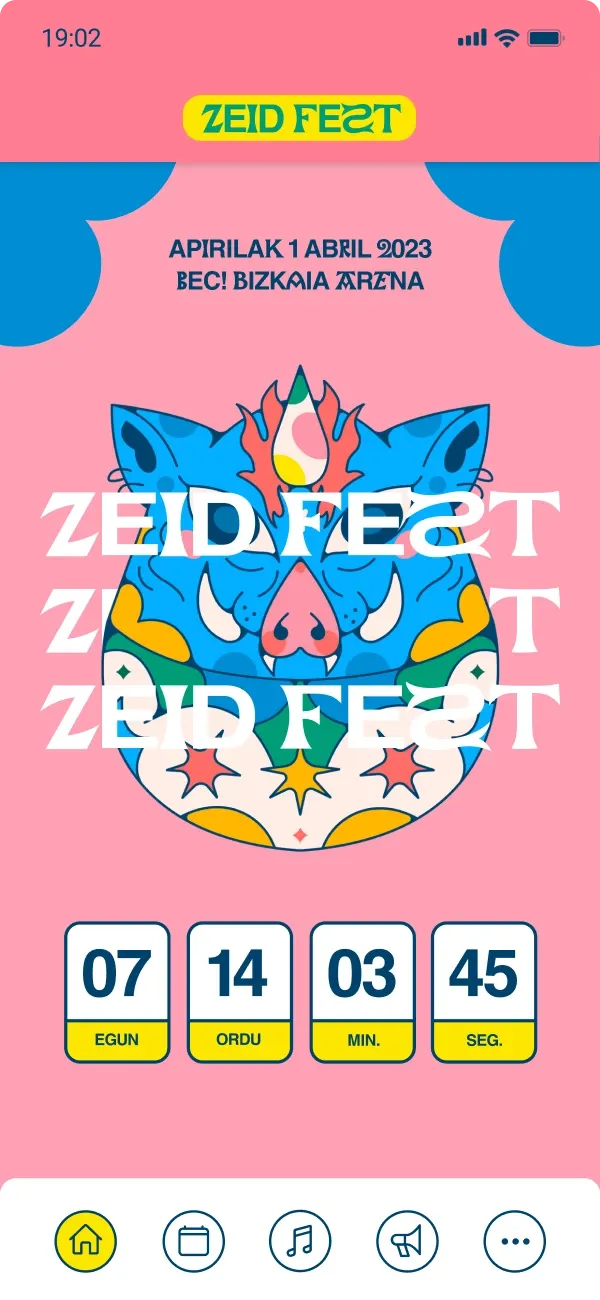 Cuenta atrás Zeid Fest App